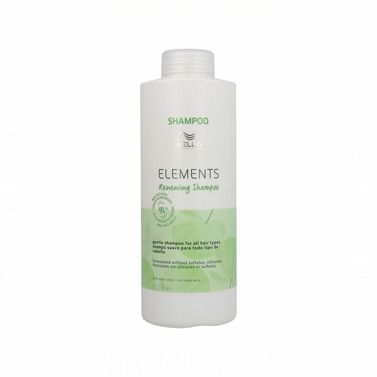 Shampoo Wella Elements 1 L - AWK Flagship