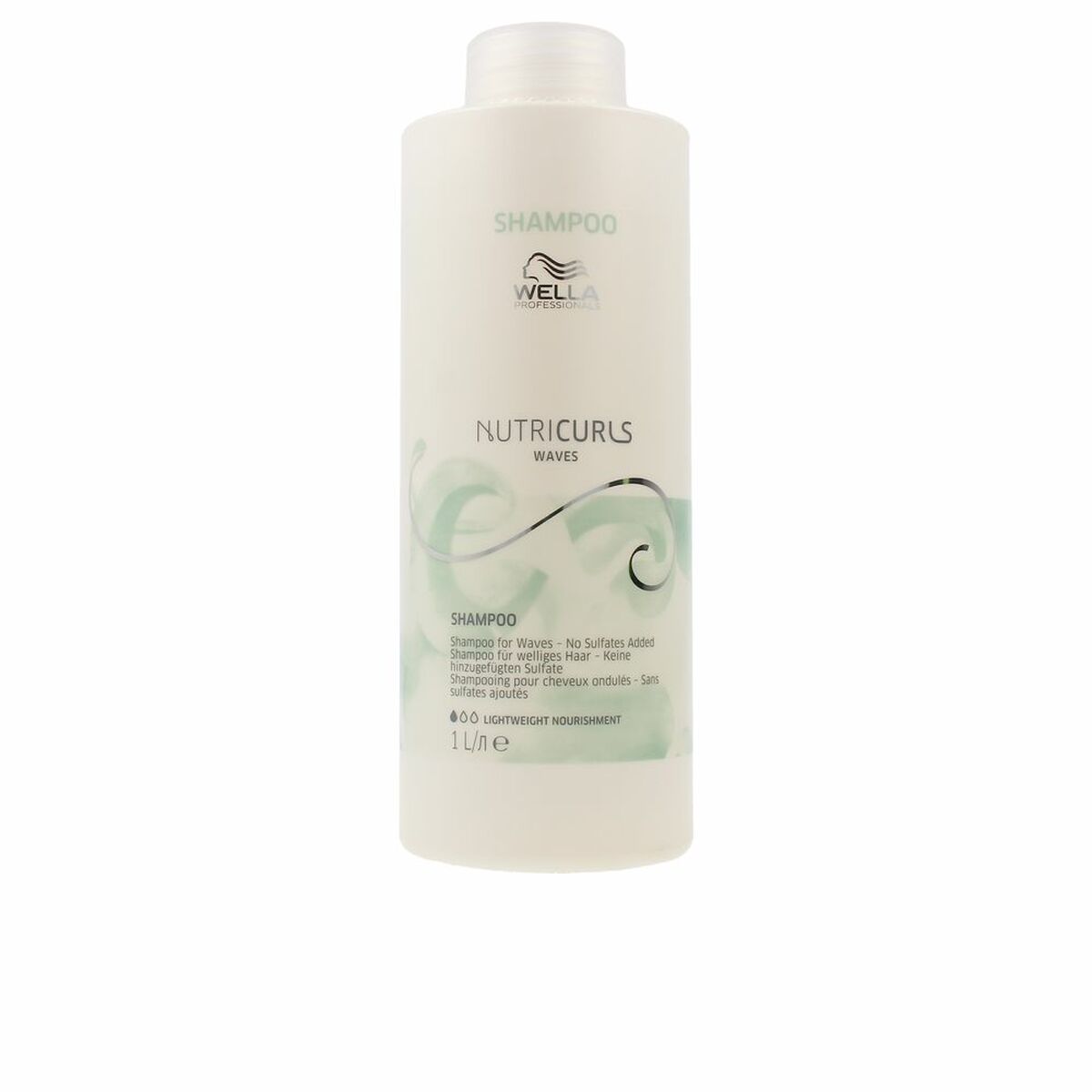 Lockenhaarshampoo Wella Nutricurls Definierte Locken (1000 ml) - AWK Flagship