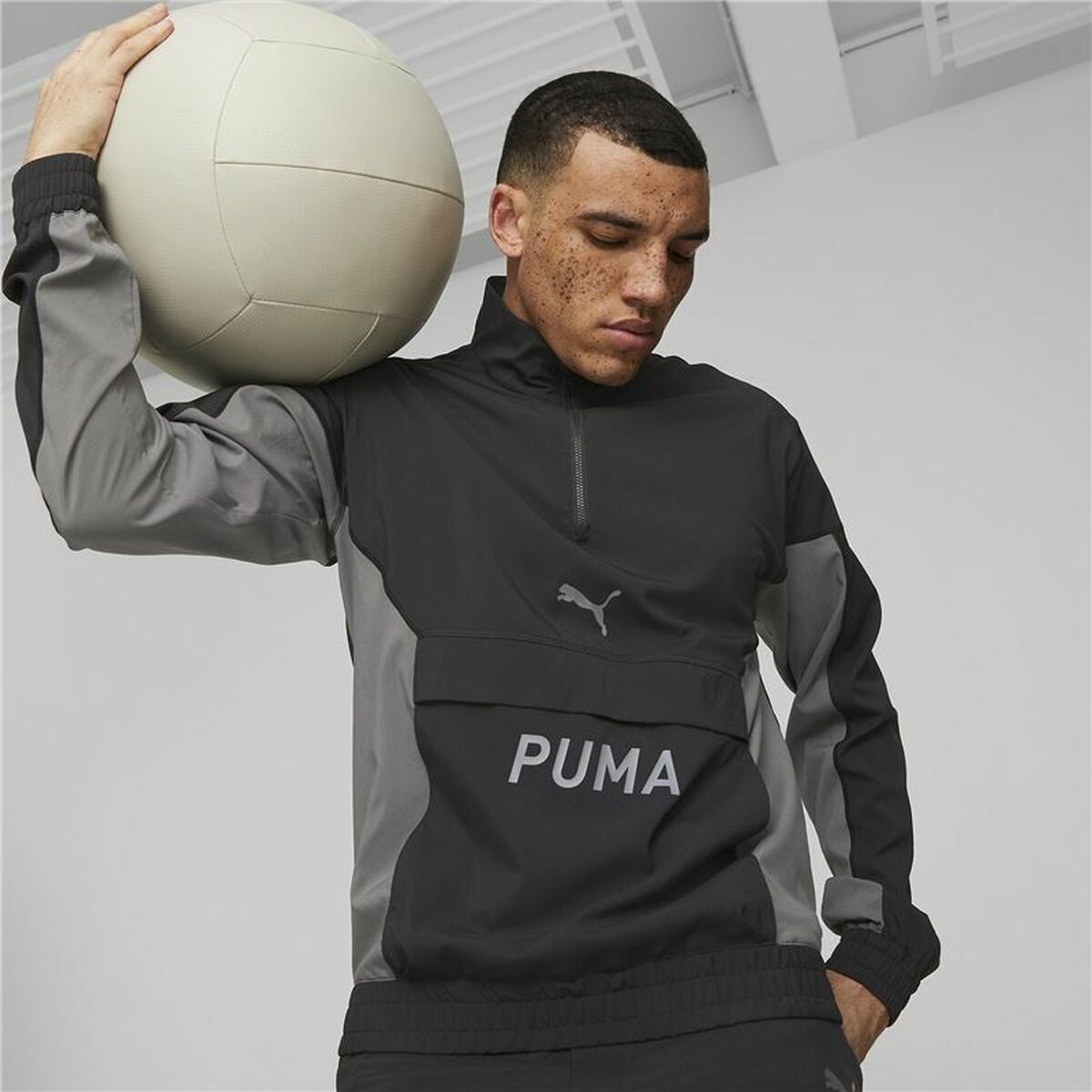 Sportjacke für Herren Puma Fit Woven Schwarz - AWK Flagship