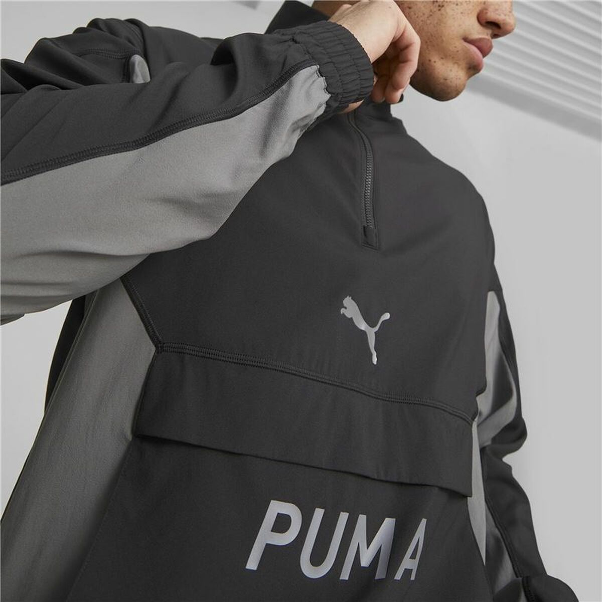 Sportjacke für Herren Puma Fit Woven Schwarz - AWK Flagship