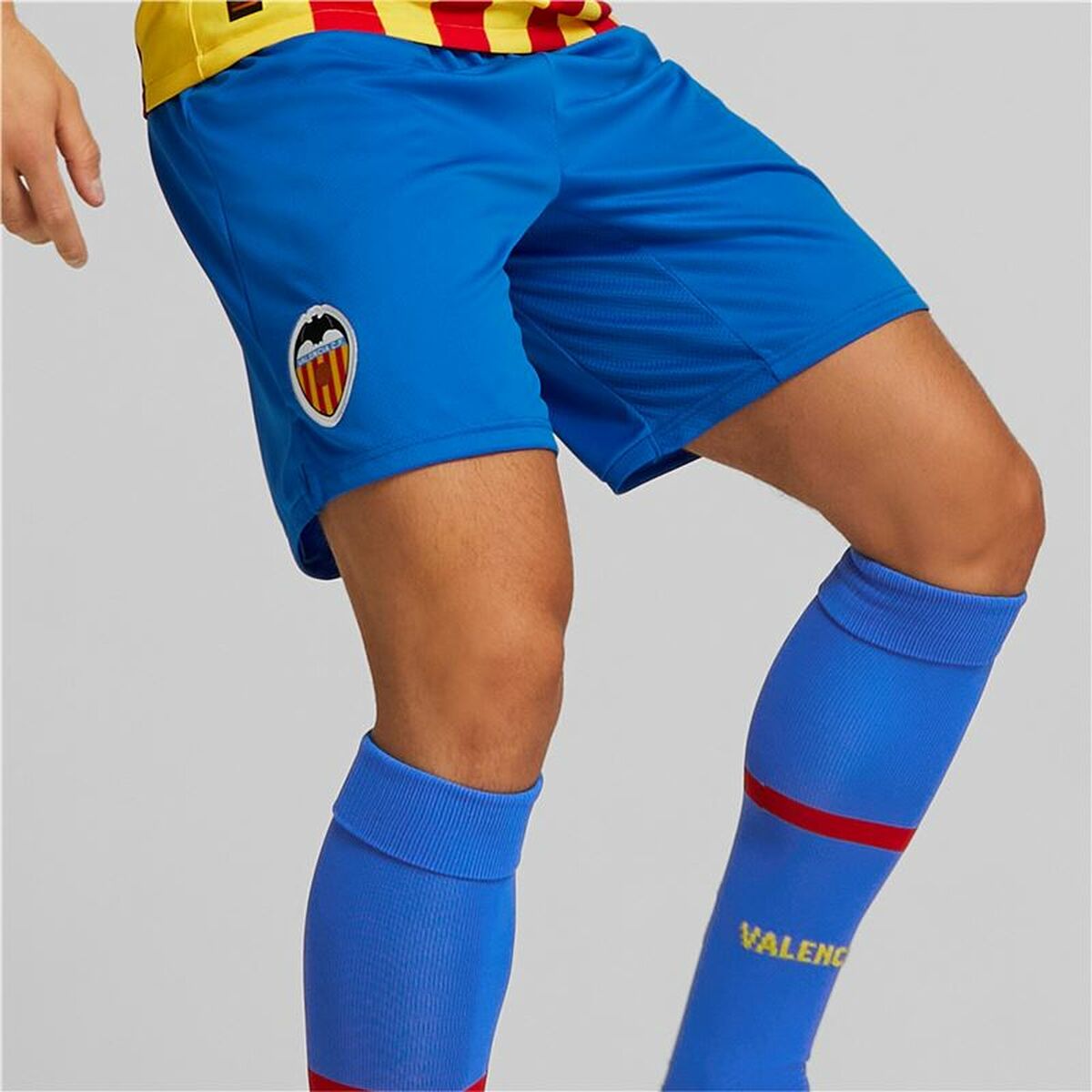 Herren-Sportshorts Puma Valencia CF Third Kit 22/23 Blau - AWK Flagship