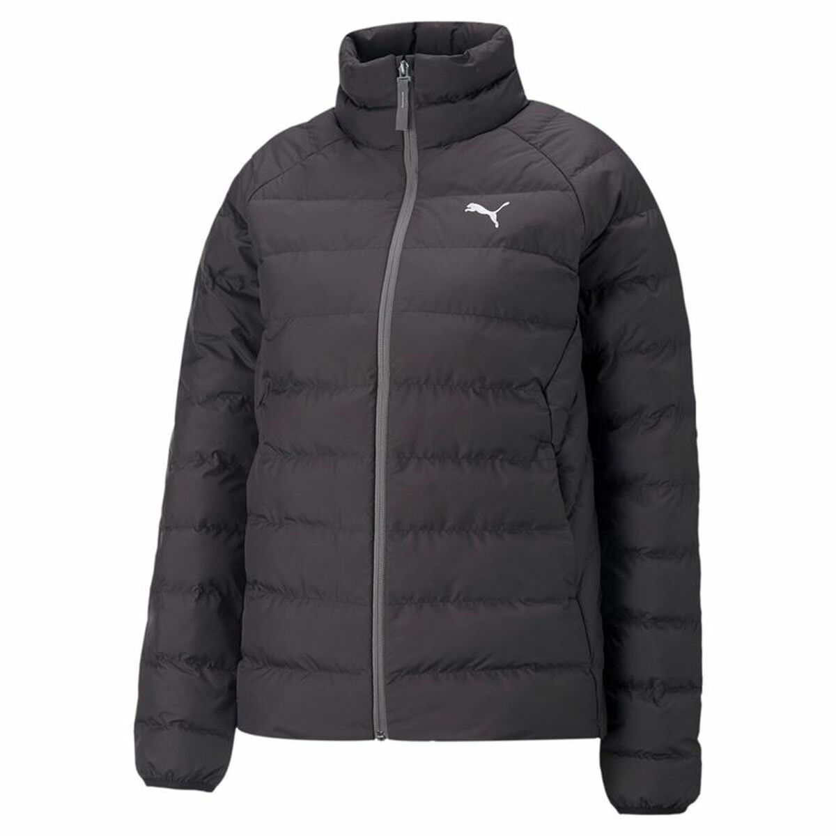 Sportjacke für Frauen Puma Active Polyball Dunkelgrau - AWK Flagship