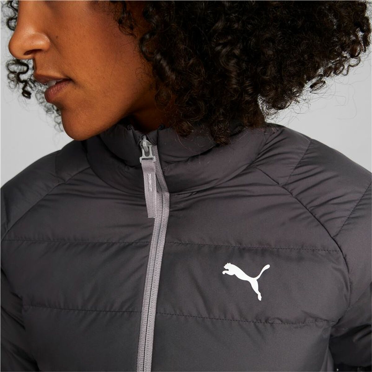 Sportjacke für Frauen Puma Active Polyball Dunkelgrau - AWK Flagship