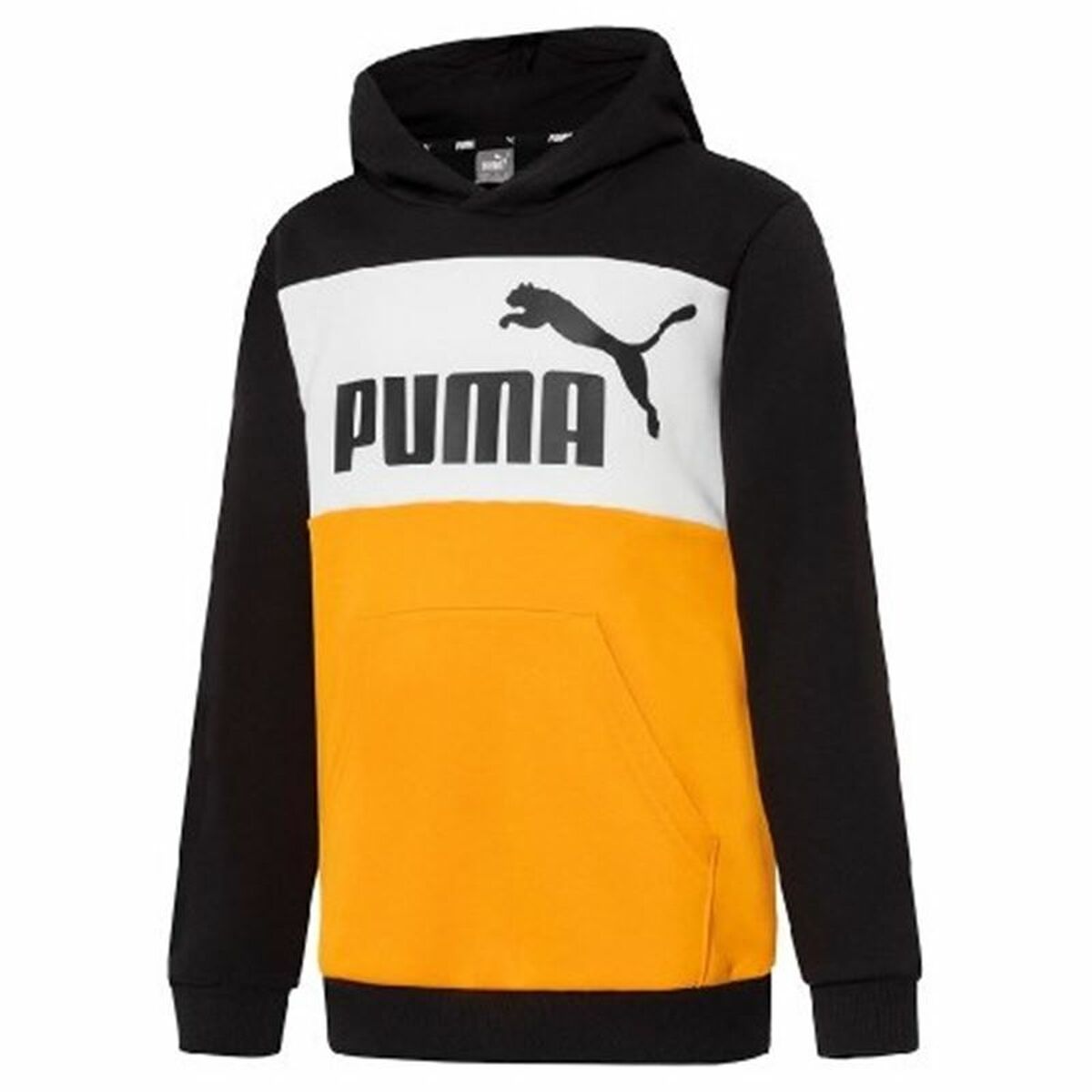 Jungen Sweater mit Kapuze Puma Essentials+ Colourblock - AWK Flagship