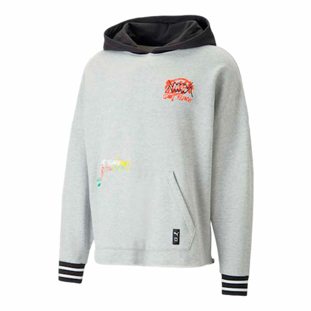 Unisex Sweater mit Kapuze Puma Boroughs Grau - AWK Flagship