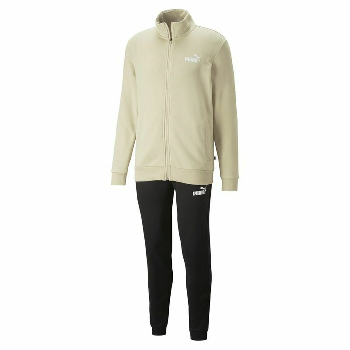 Sportset für Erwachsene Puma Clean Sweat Suit Tr Beige - AWK Flagship