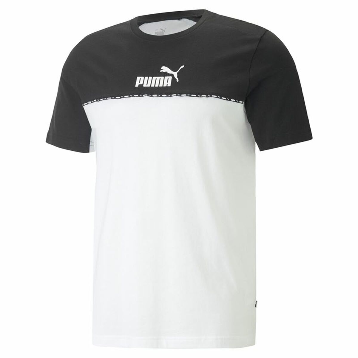 Herren Kurzarm-T-Shirt Puma Ess Block X - AWK Flagship