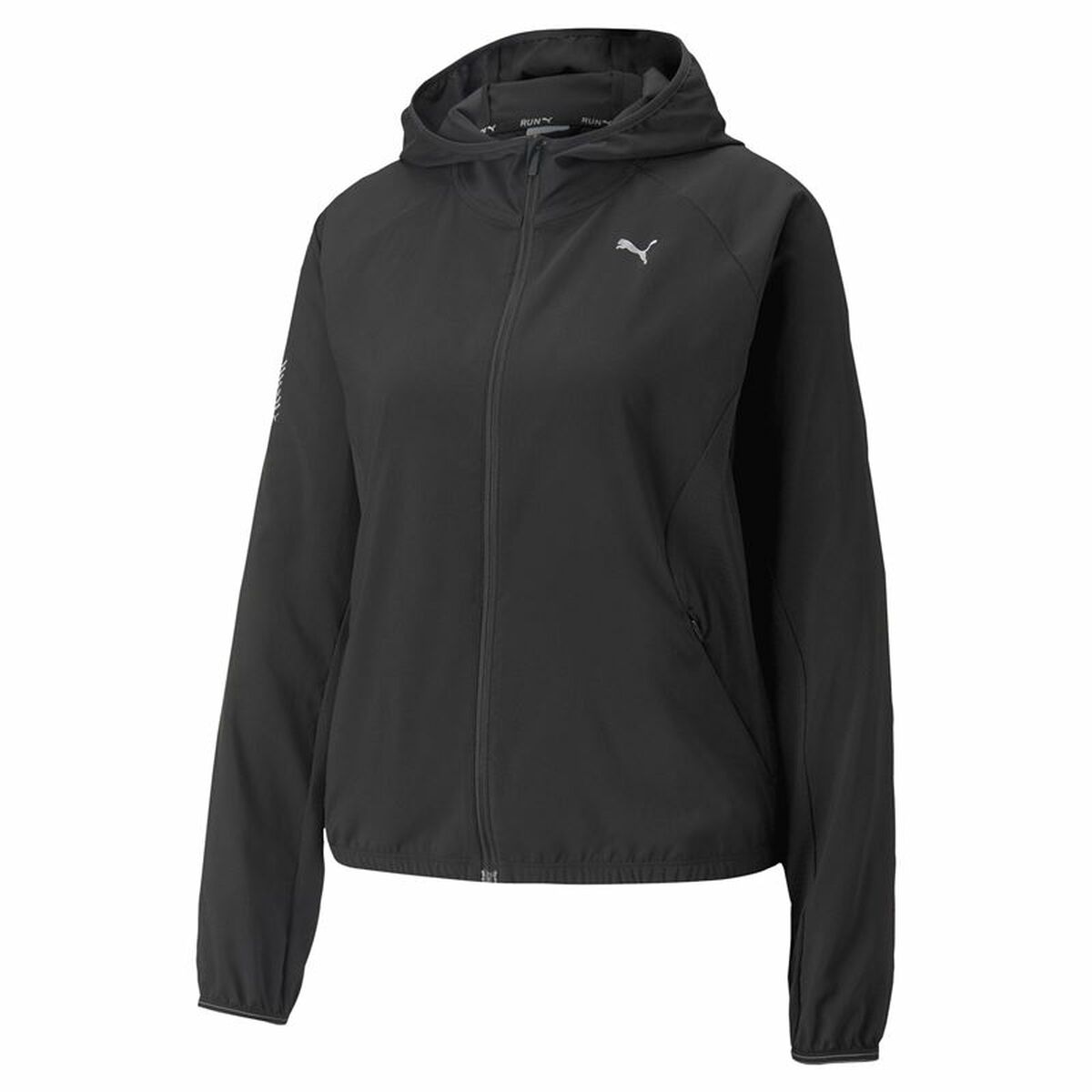 Sportjacke für Frauen Puma Run Lightweight Schwarz - AWK Flagship