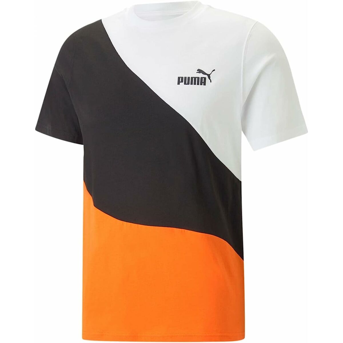 T-Shirt Puma Power Cat Dunkelorange Herren - AWK Flagship