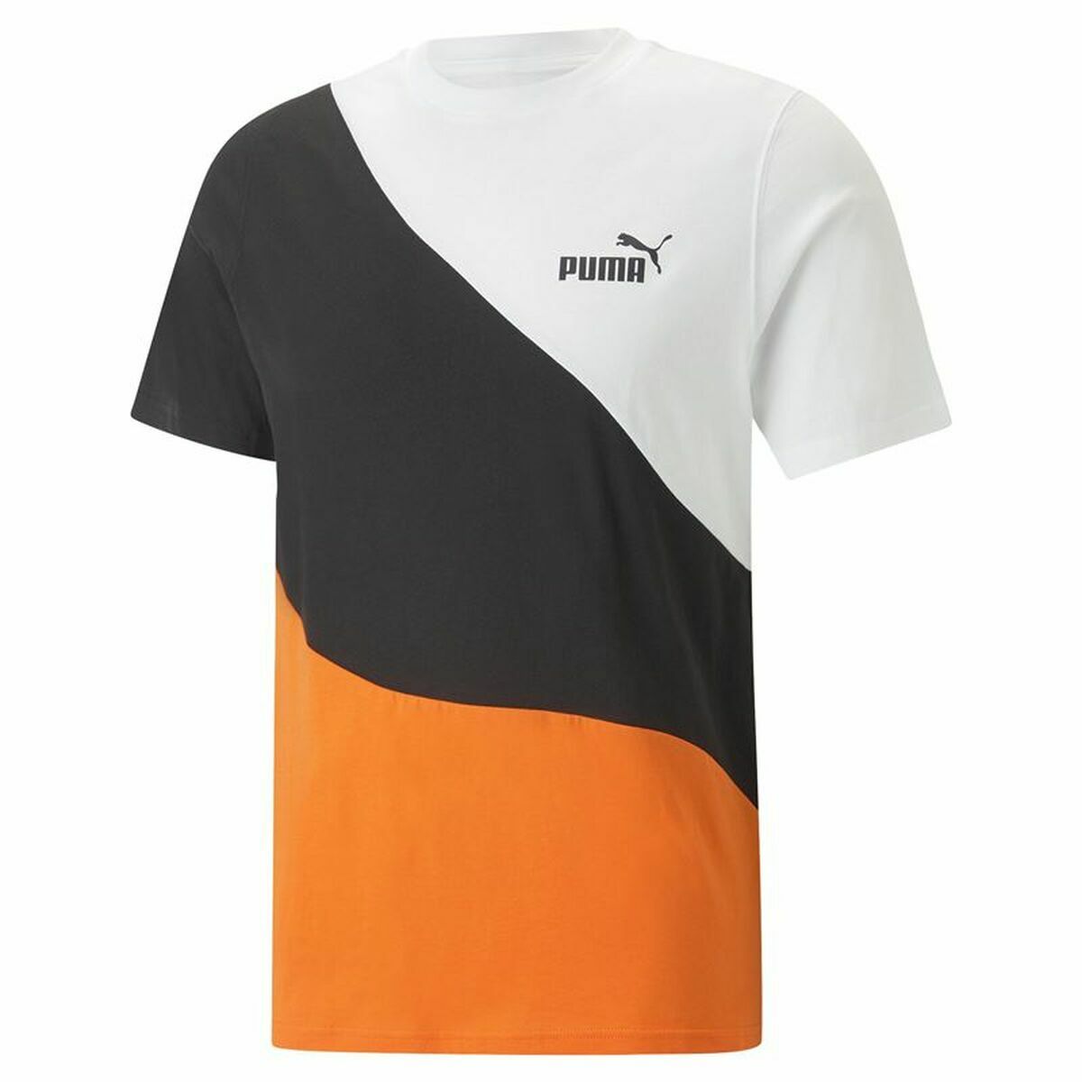 T-Shirt Puma Power Cat Dunkelorange Herren - AWK Flagship