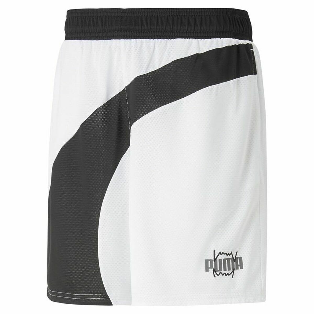 Basketballshorts für Herren Puma Flare Weiß - AWK Flagship