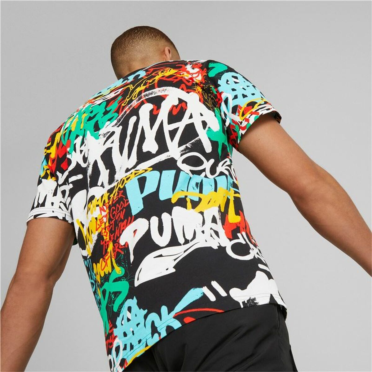 T-Shirt Puma Graffiti Schwarz Unisex - AWK Flagship