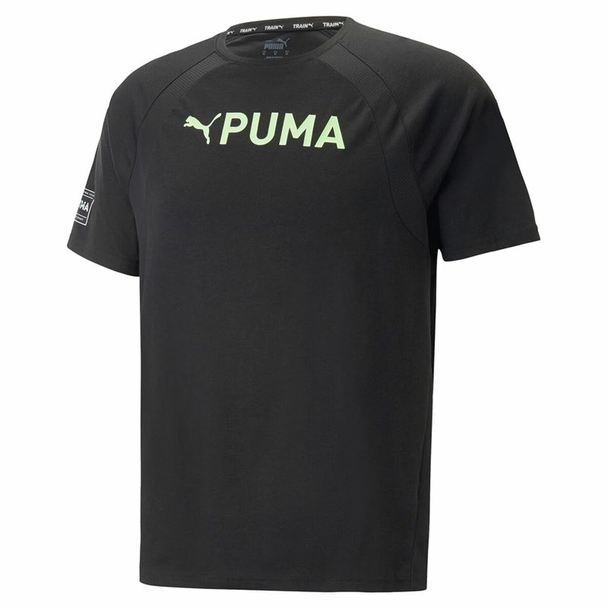 Herren Kurzarm-T-Shirt Puma Ultrabreathe Triblend Schwarz - AWK Flagship