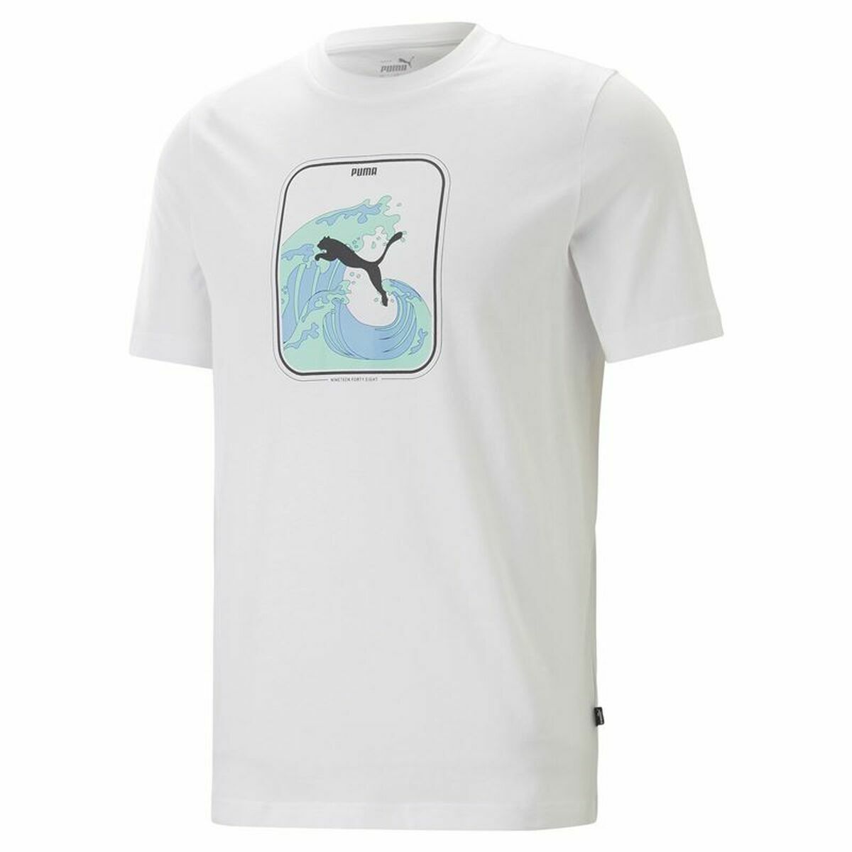 T-Shirt Puma Graphics Wave Weiß Herren - AWK Flagship