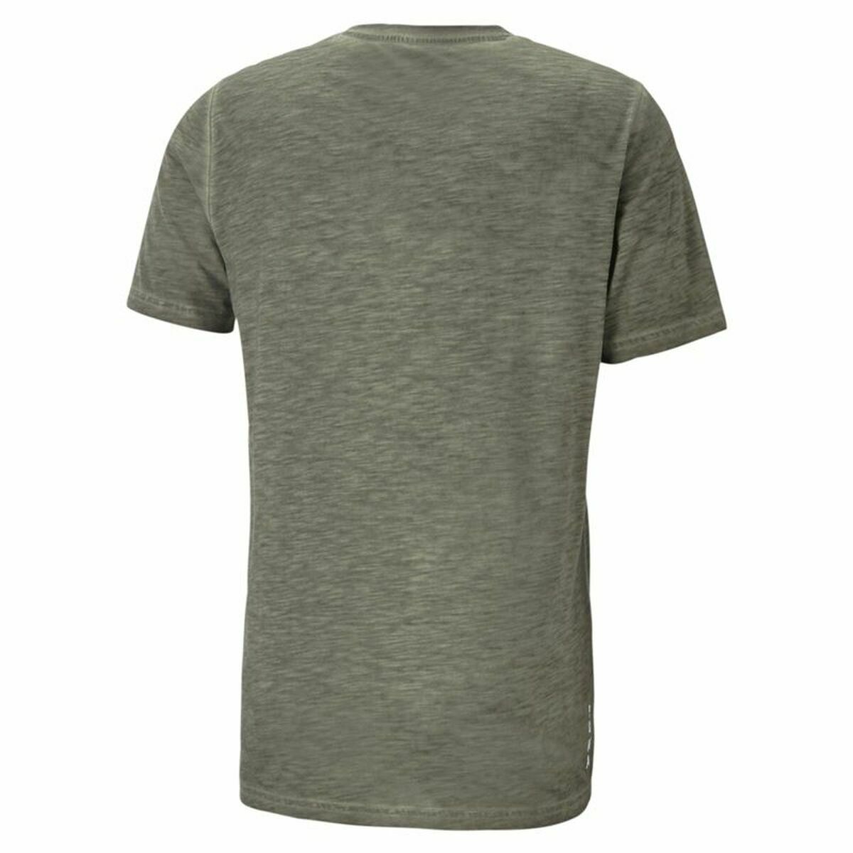 Herren Kurzarm-T-Shirt Puma Studio Foundation grün Olive - AWK Flagship