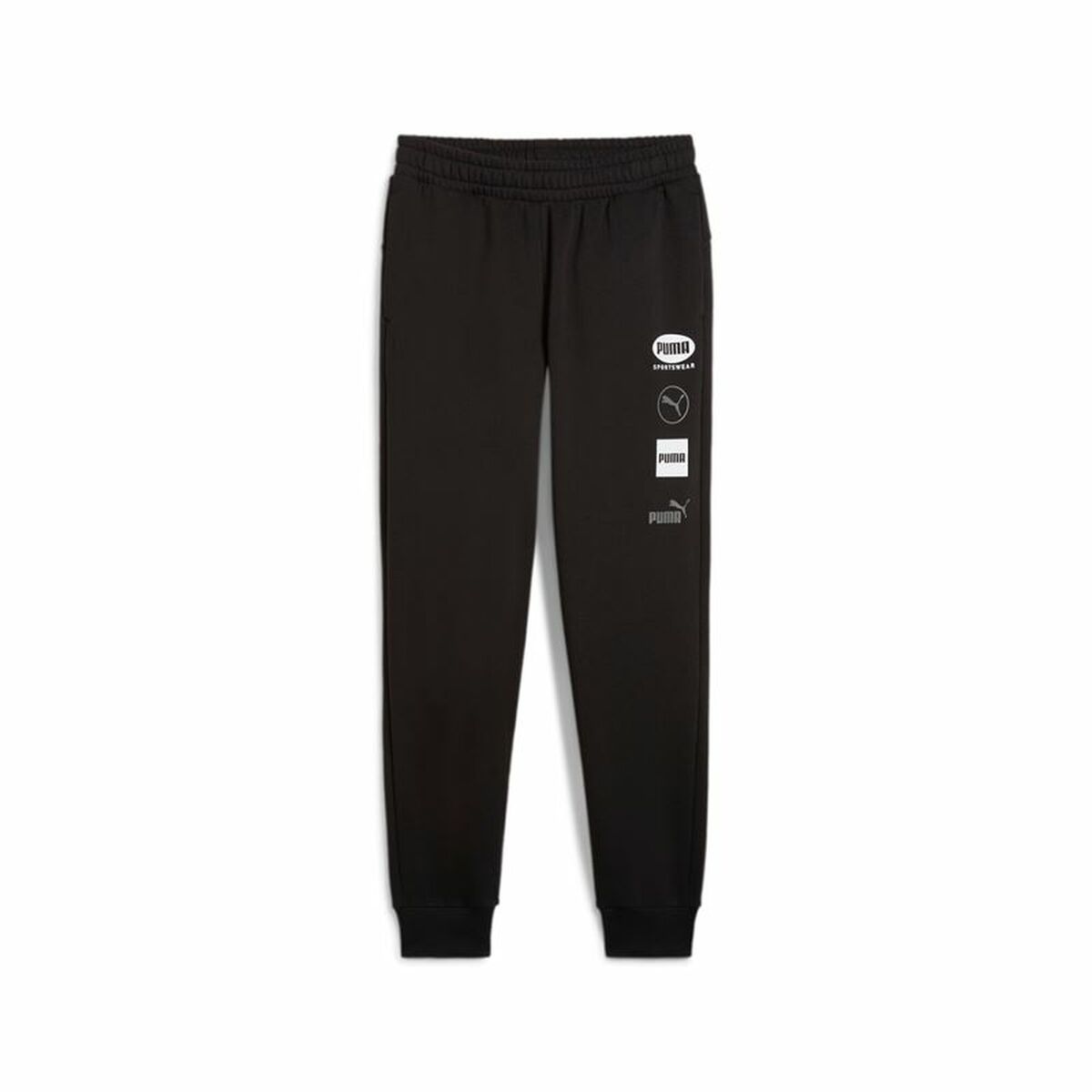 Trainingshose für Erwachsene Puma Power Graphic Schwarz Herren