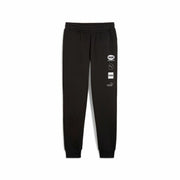 Trainingshose für Erwachsene Puma Power Graphic Schwarz Herren