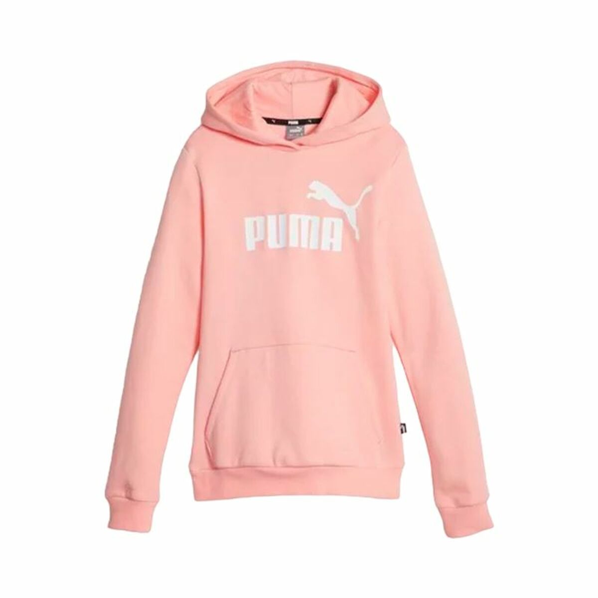 Kinder-Sweatshirt Puma Ess Logo Fl Lachsfarben - AWK Flagship