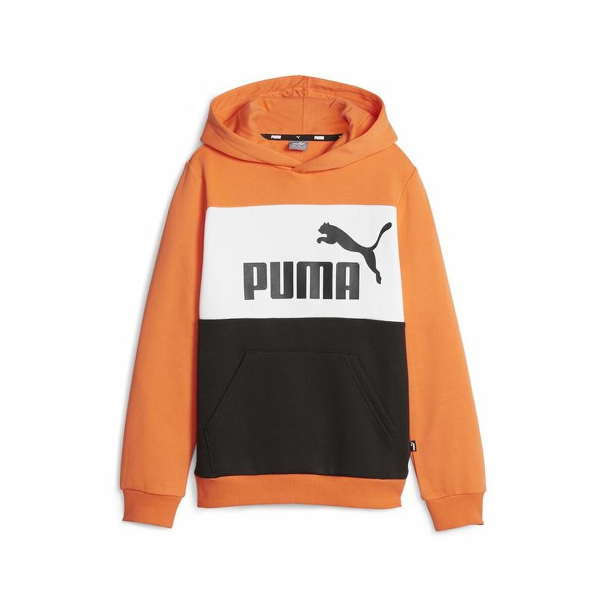 Kinder-Sweatshirt Puma Ess Block Fl Orange - AWK Flagship