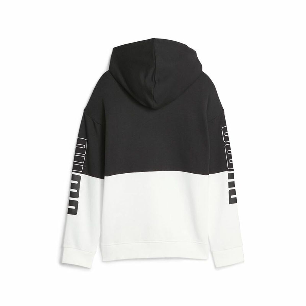 Kinder-Sweatshirt Puma Power Colorblock Schwarz - AWK Flagship