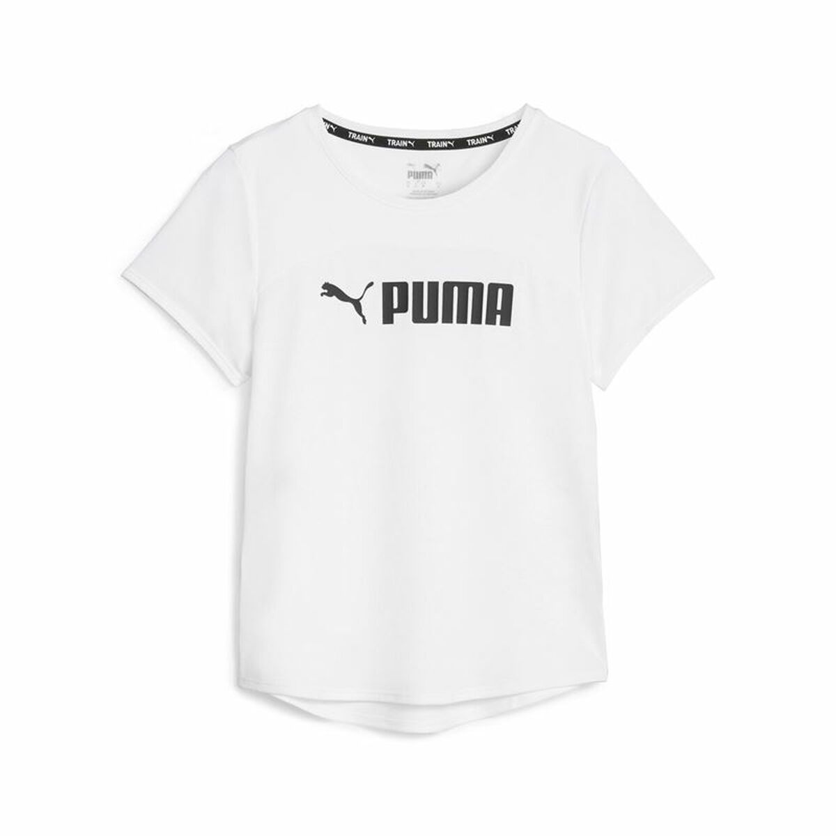 Damen Kurzarm-T-Shirt Puma Fit Logo Ultra Weiß (M) - AWK Flagship