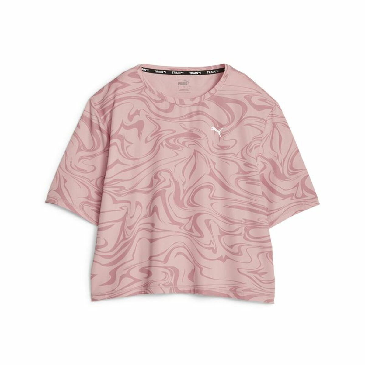 Kurzärmliges Sport T-Shirt Puma Train Favorite Aop Rosa - AWK Flagship