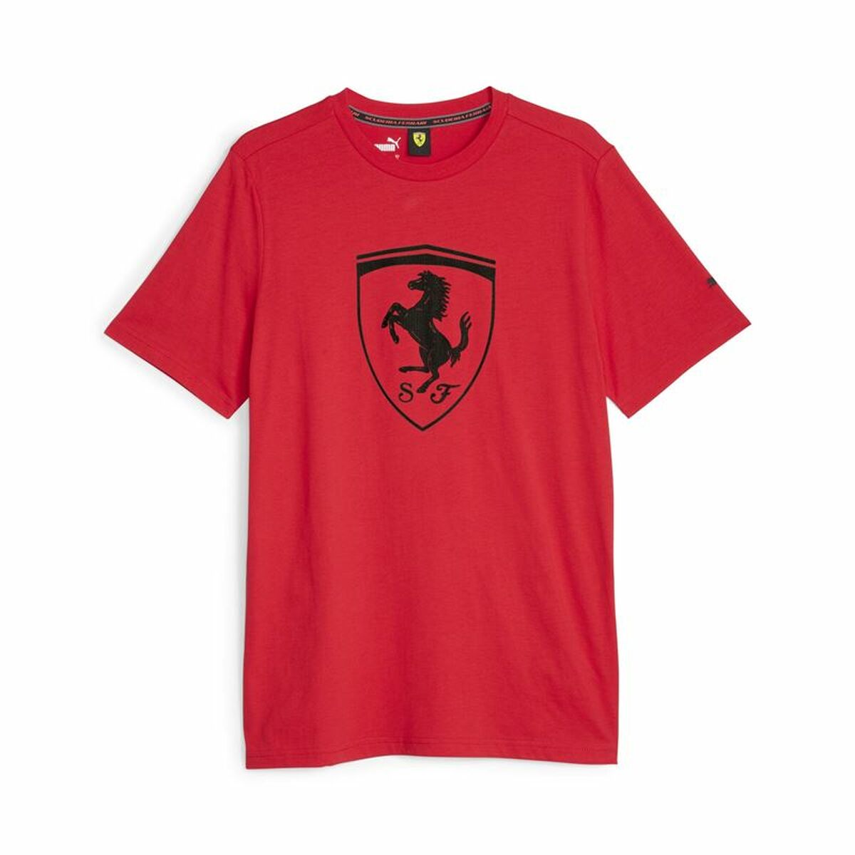 Herren Kurzarm-T-Shirt Puma Ferrari Race Tonal B Rot - AWK Flagship