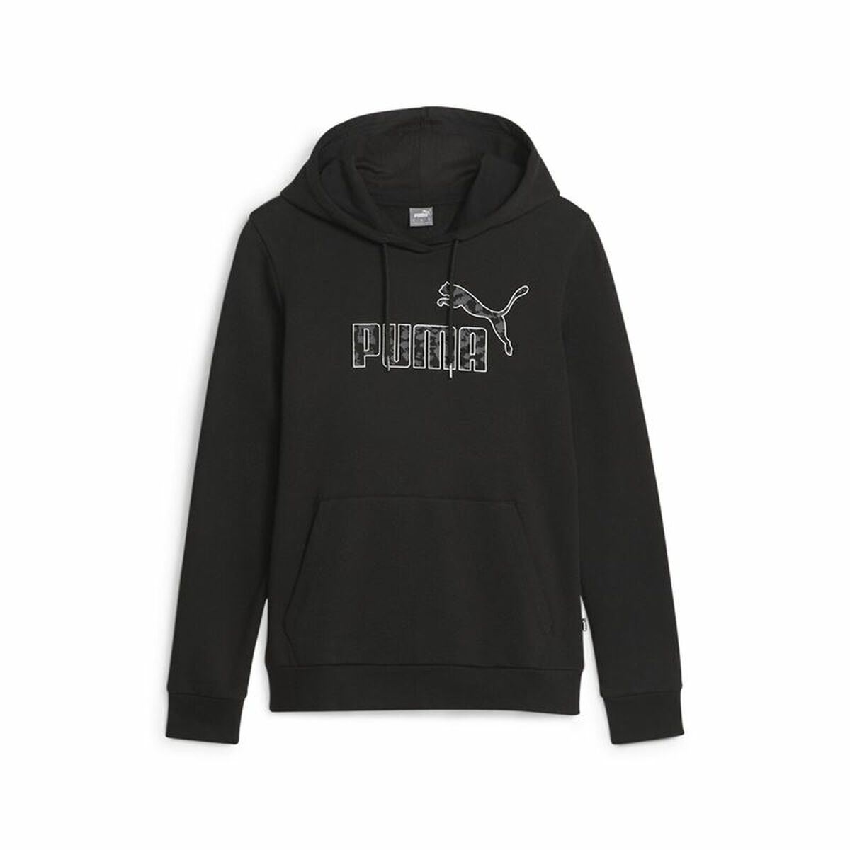 Damen Sweater mit Kapuze Puma Ess+ Animal Schwarz - AWK Flagship