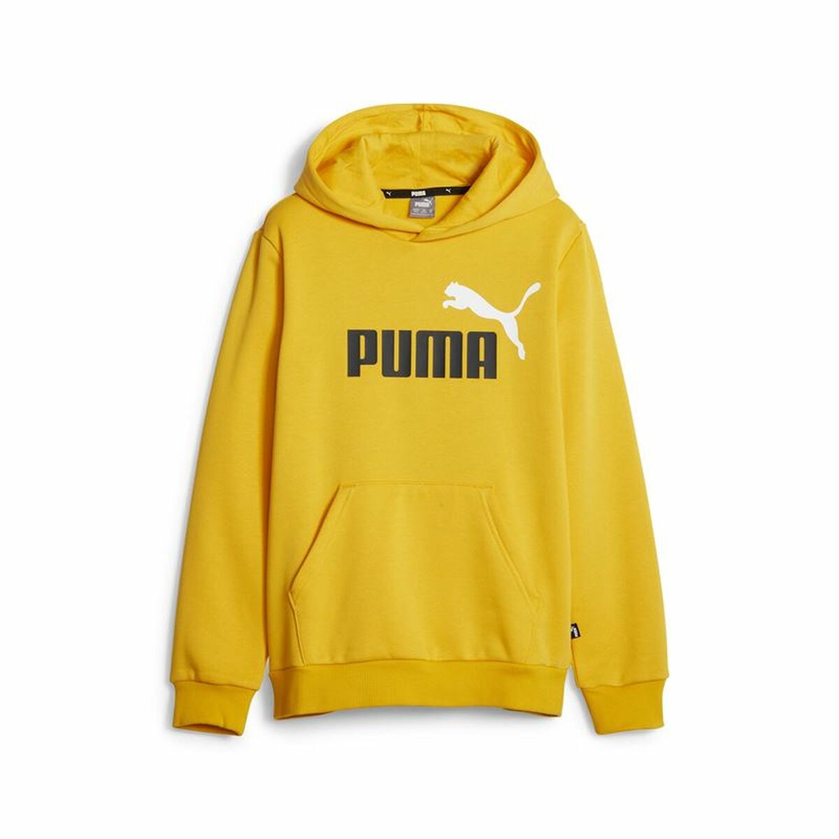 Kinder-Sweatshirt Puma Ess+ 2 Col Big Logo Gelb - AWK Flagship