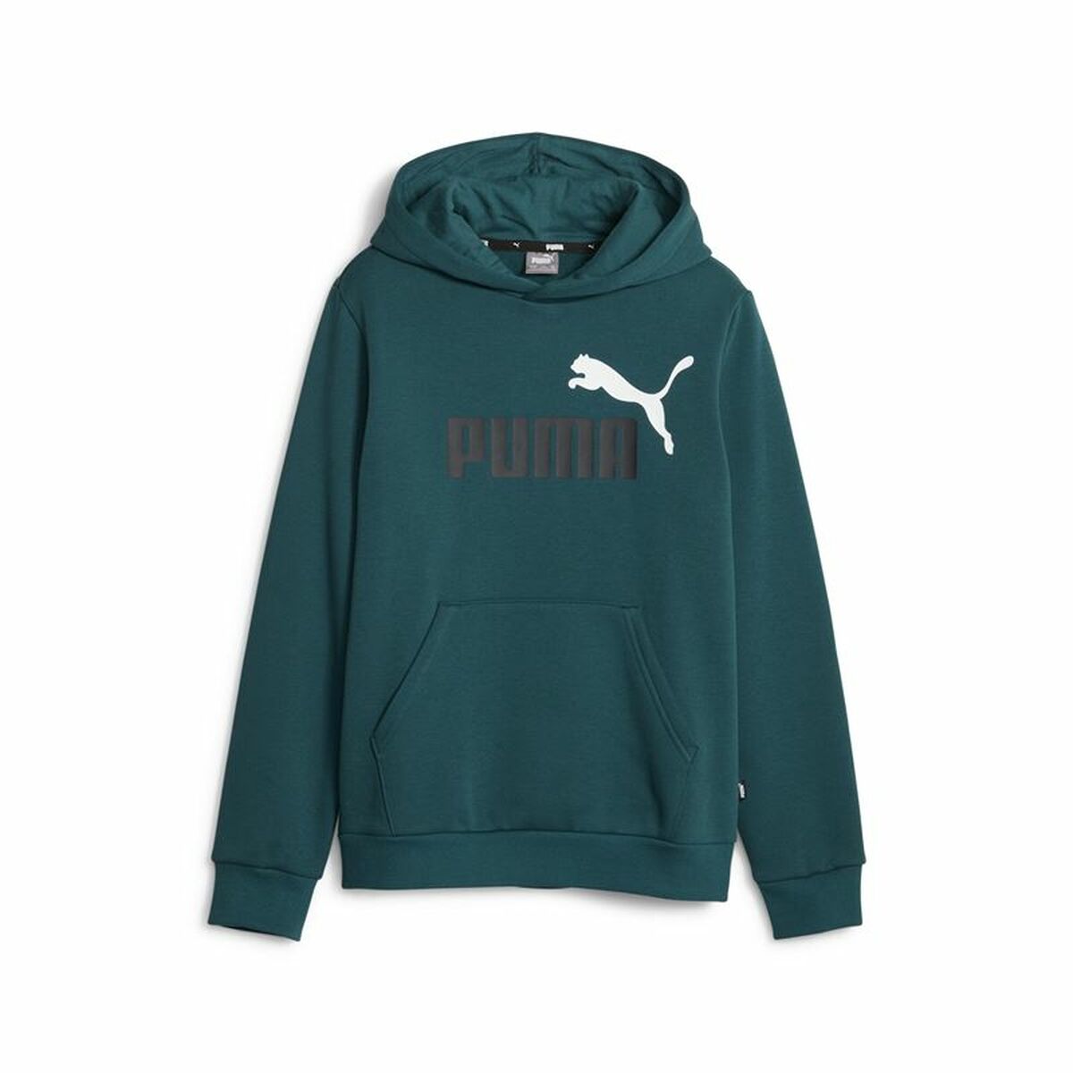 Kinder-Sweatshirt Puma Ess+ 2 Col Big Logo Blau - AWK Flagship