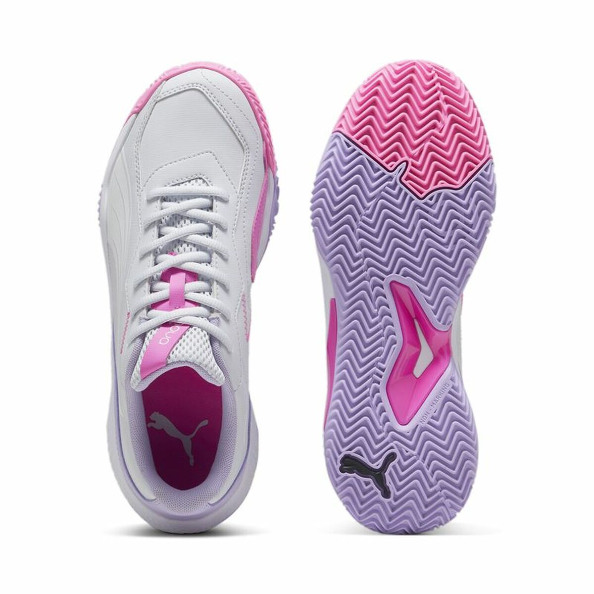 Laufschuhe für Damen Puma Nova Smash Weiß Lila - AWK Flagship