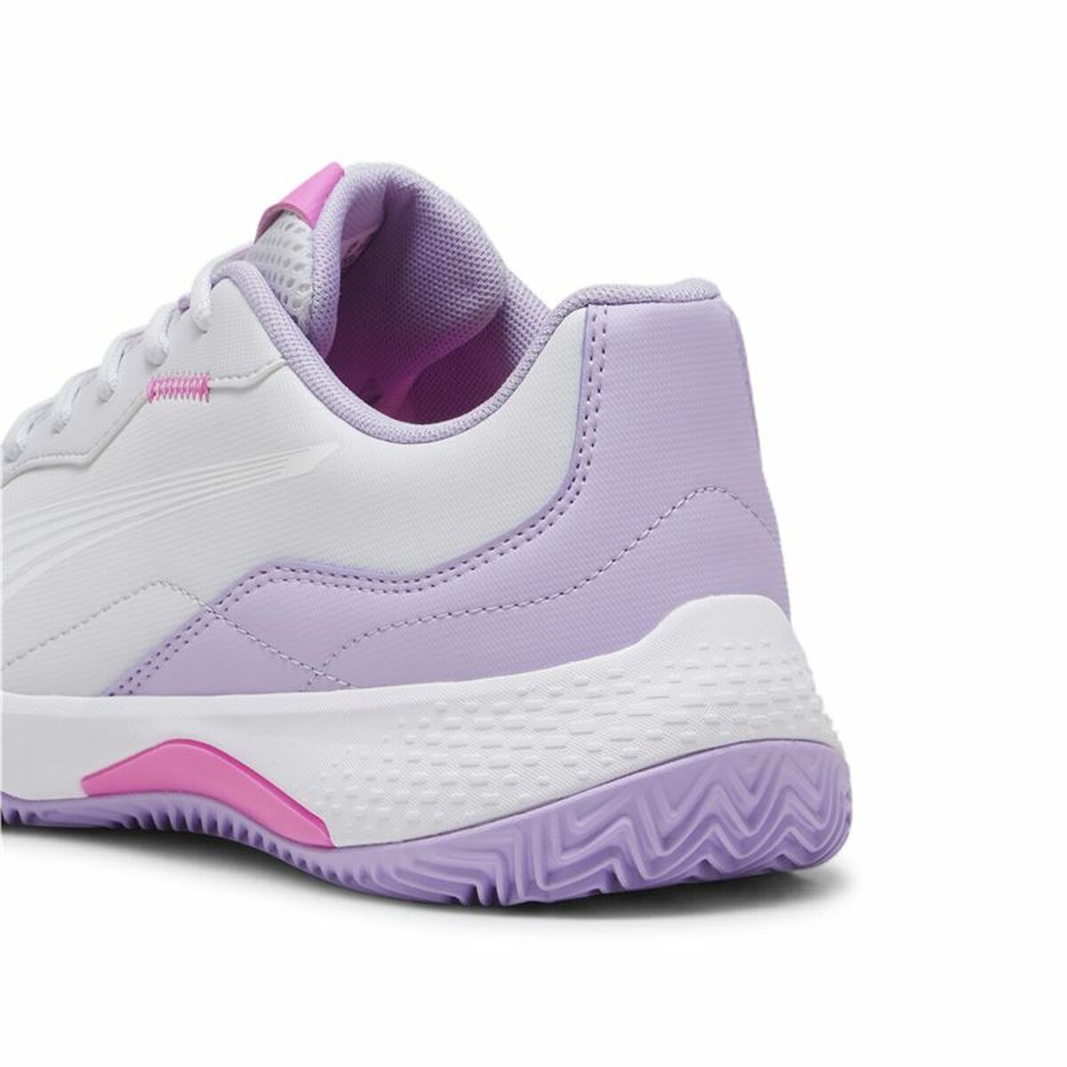 Laufschuhe für Damen Puma Nova Smash Weiß Lila - AWK Flagship