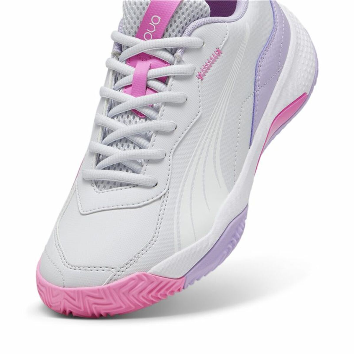 Laufschuhe für Damen Puma Nova Smash Weiß Lila - AWK Flagship