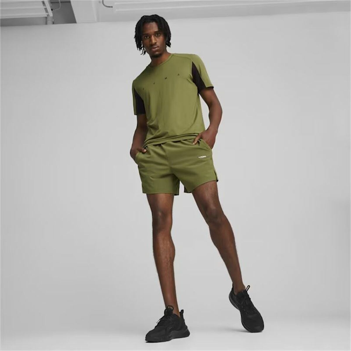 Sport Shorts Puma FIT 5" Olive - AWK Flagship