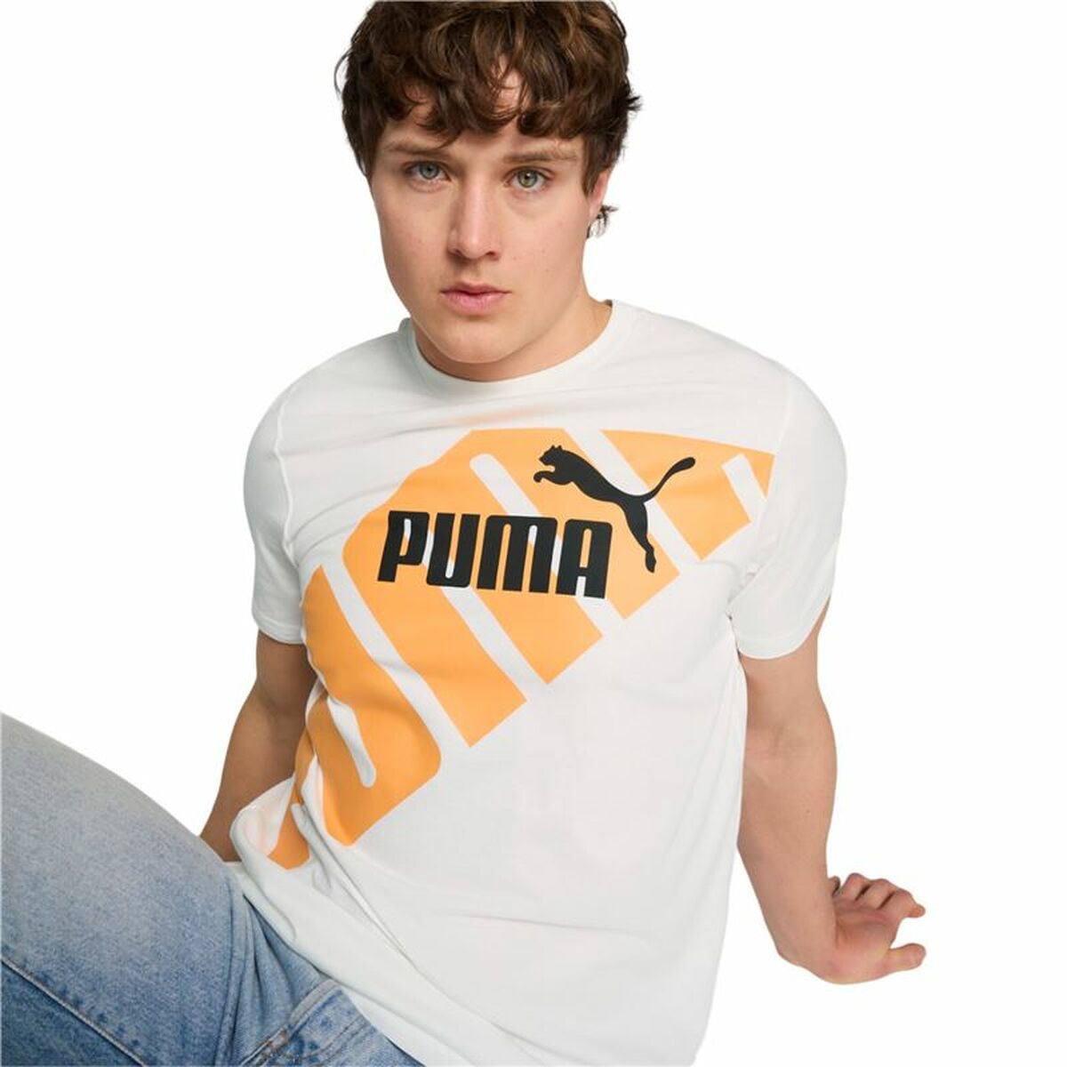 Herren Kurzarm-T-Shirt Puma Power Graphic - AWK Flagship