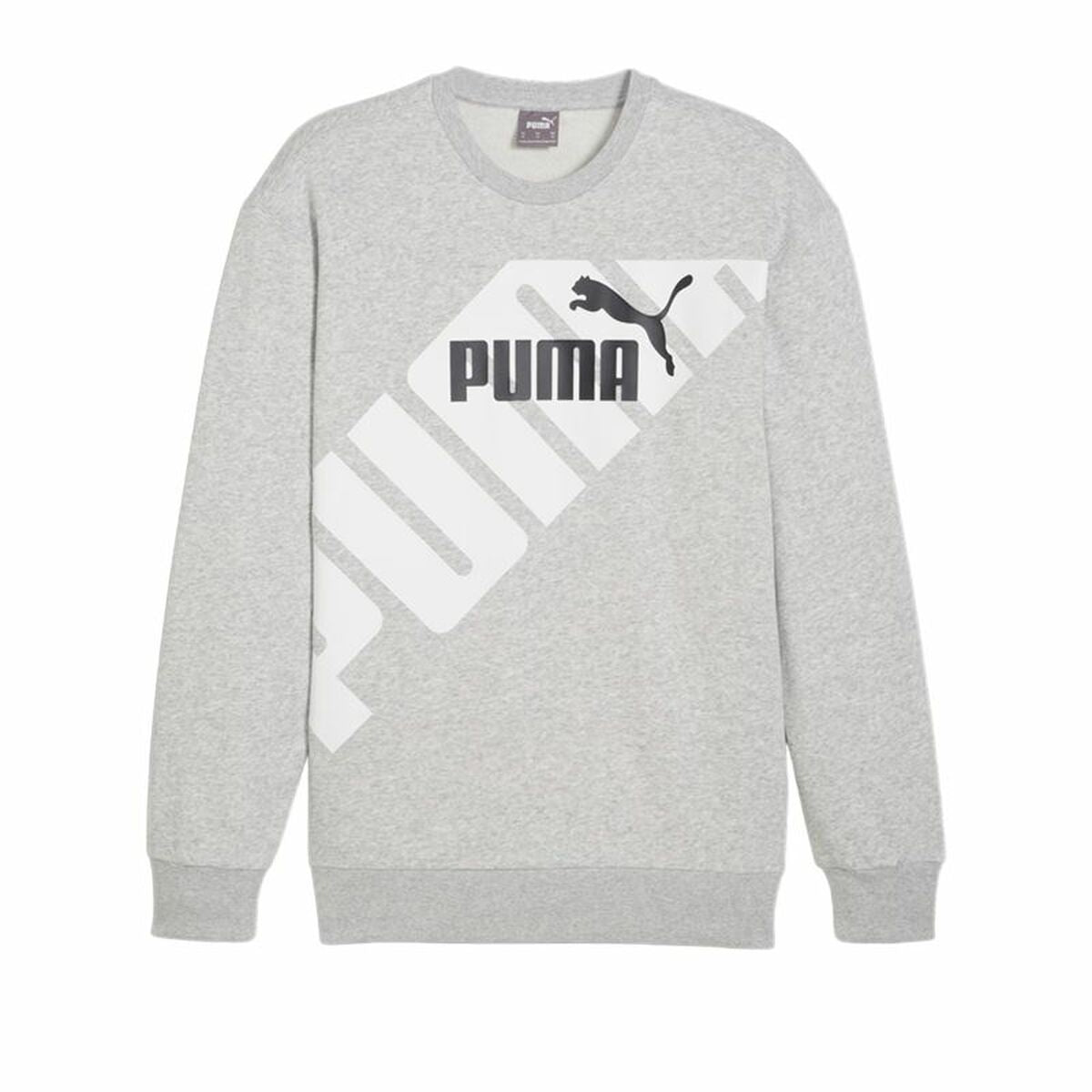 Herren Sweater ohne Kapuze Puma POWER Graphic C Grau - AWK Flagship