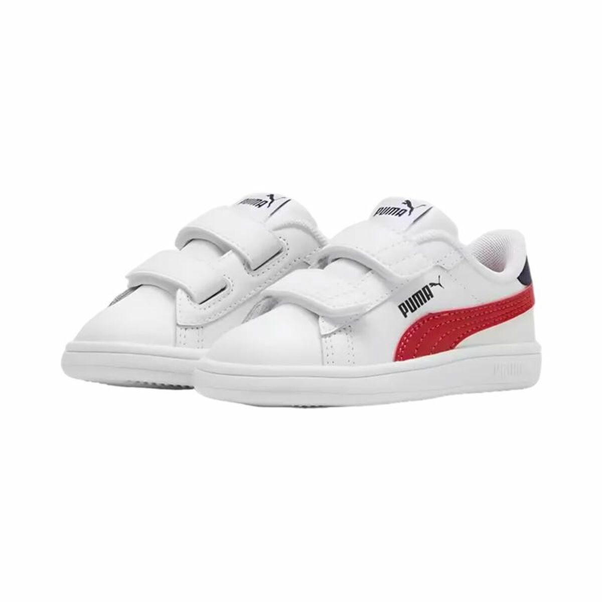 Jungen Sneaker Puma Smash 3.0 V Weiß Rot - AWK Flagship