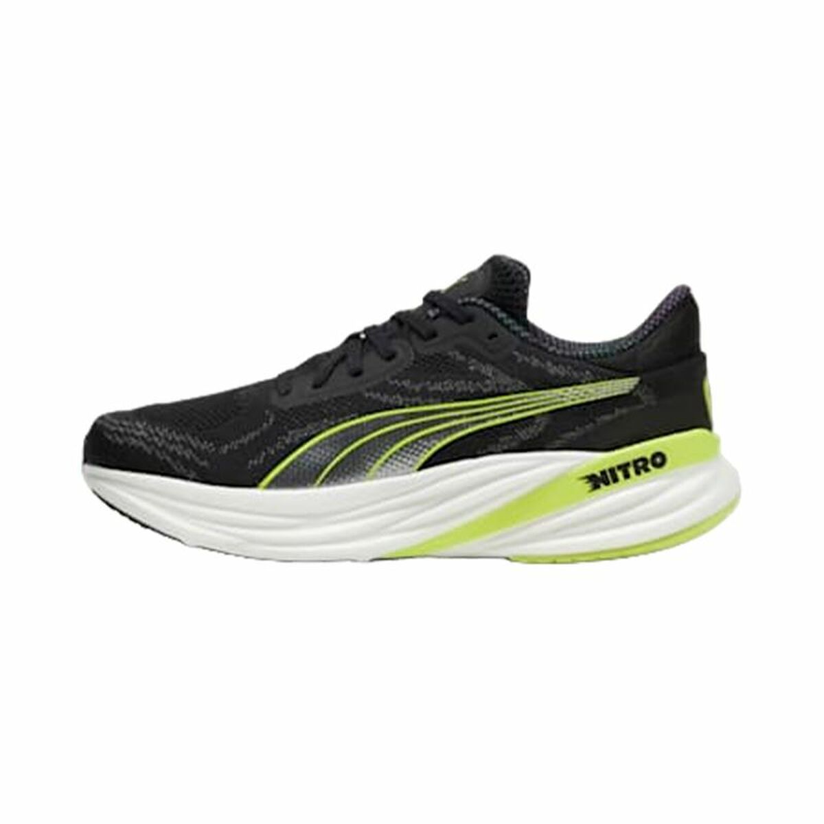 Laufschuhe für Erwachsene Puma Magnify Nitro 2 Schwarz Neongrün - AWK Flagship