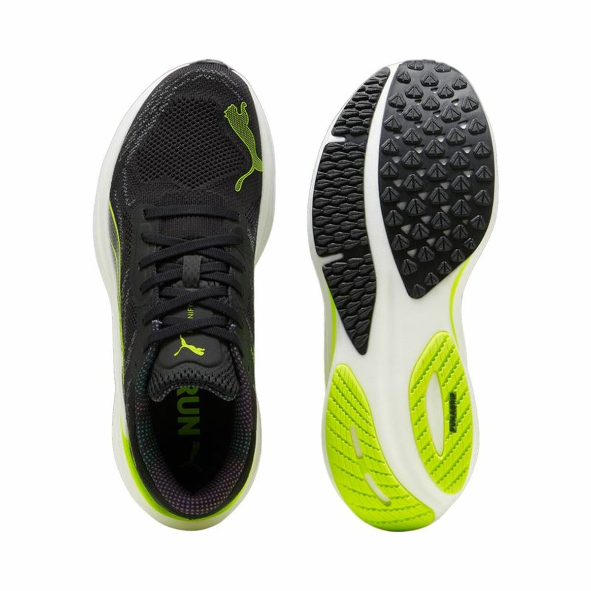 Laufschuhe für Erwachsene Puma Magnify Nitro 2 Schwarz Neongrün - AWK Flagship