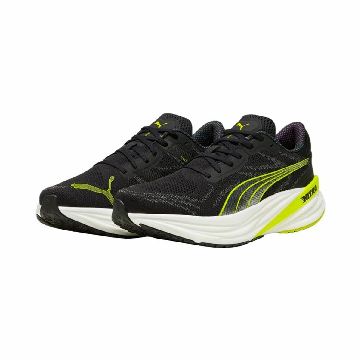 Laufschuhe für Erwachsene Puma Magnify Nitro 2 Schwarz Neongrün - AWK Flagship