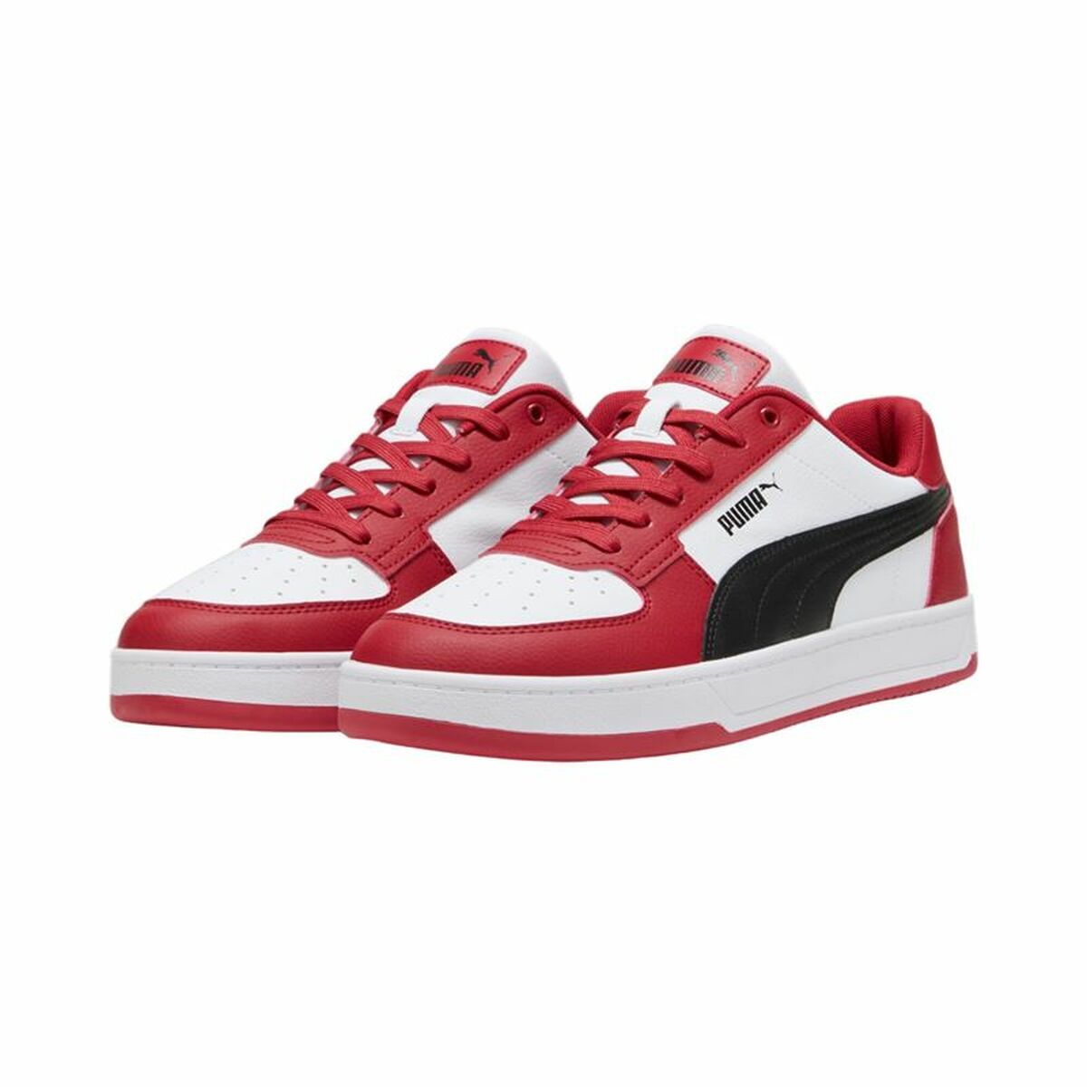 Herren Sneaker Puma Caven 2.0 Club Weiß Rot - AWK Flagship