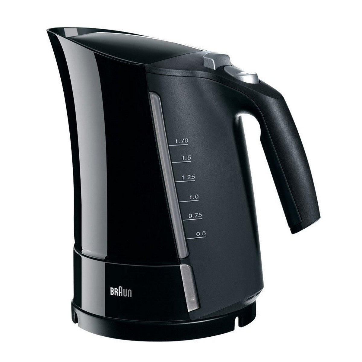 Braun 533631 Elektrischer Wasserkocher mit LED-Licht - Schwarz 1,7 L - AWK Flagship