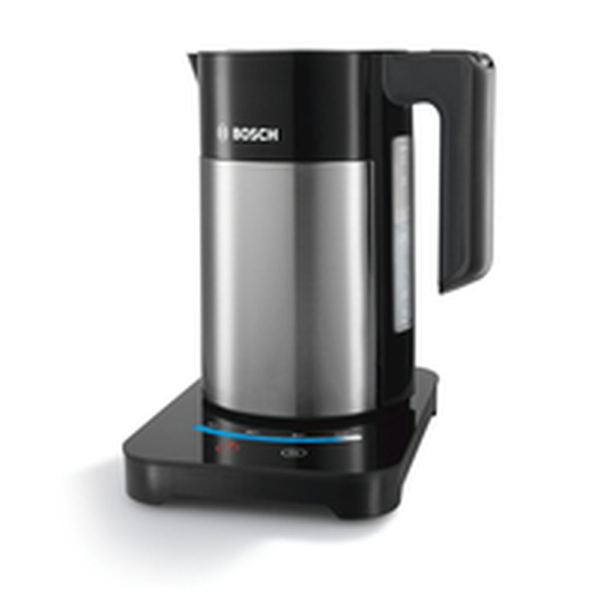 Wasserkocher BOSCH TWK7203 1,7 L Schwarz Grau Edelstahl 2200 W 1850 W 1,7 L - AWK Flagship