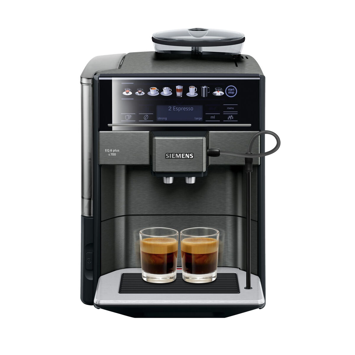 Superautomatische Kaffeemaschine Siemens AG TE657319RW Schwarz Grau 1500 W 2 Kopper 1,7 L - AWK Flagship