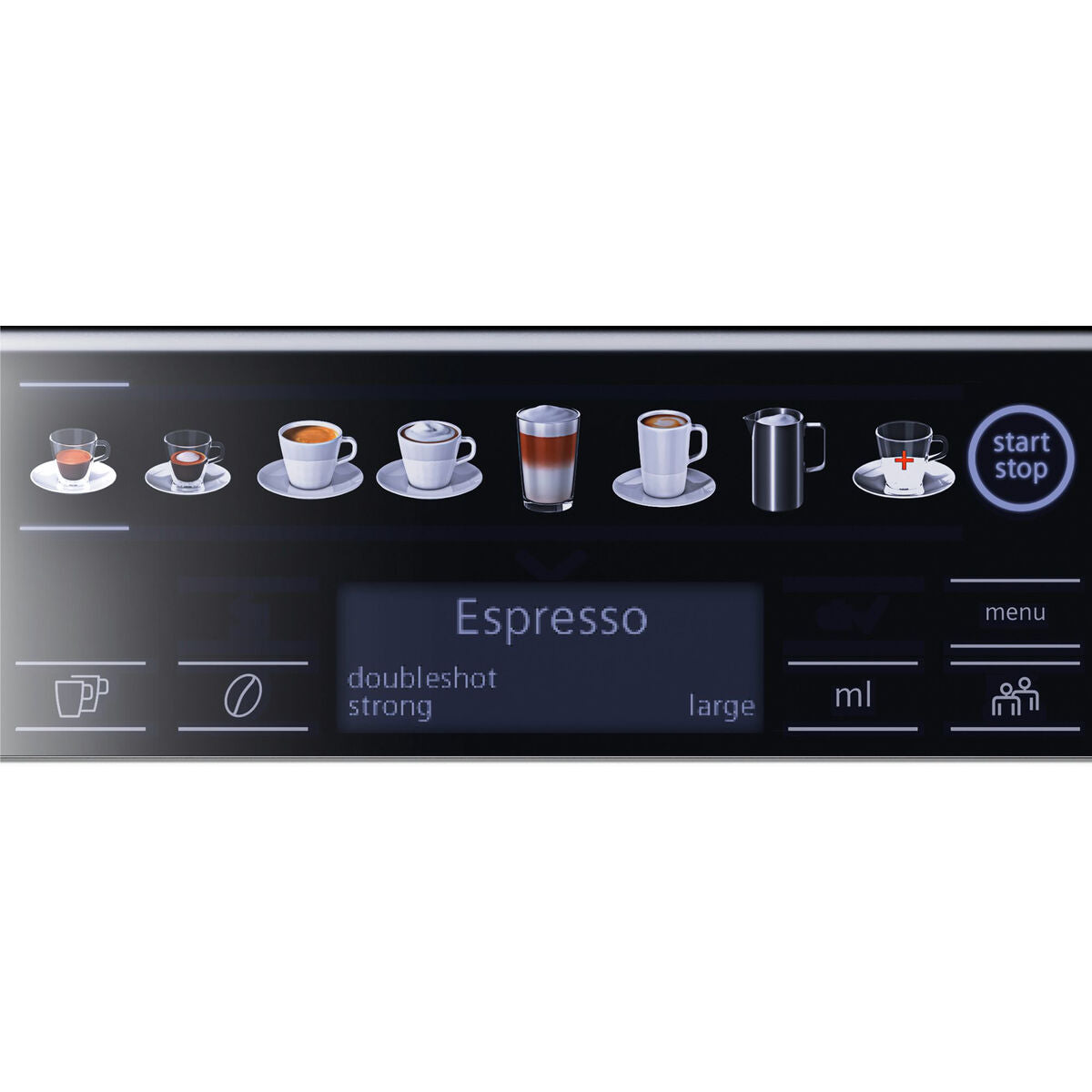 Superautomatische Kaffeemaschine Siemens AG TE651209RW Weiß Schwarz Titan 1500 W 15 bar 2 Kopper 1,7 L - AWK Flagship