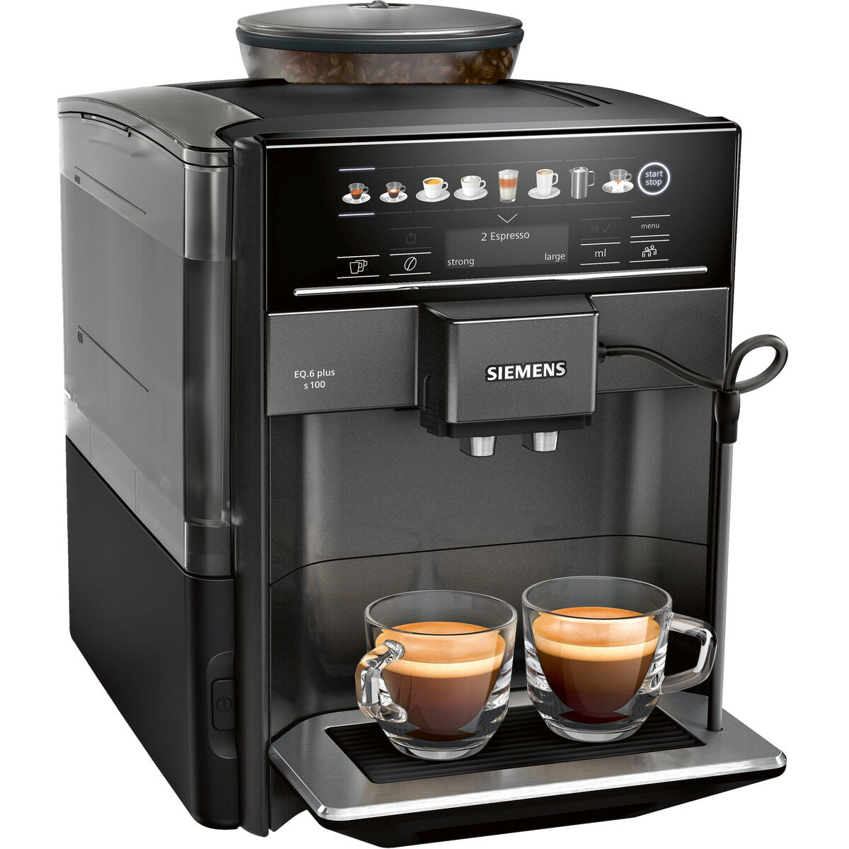 Superautomatische Kaffeemaschine Siemens AG s100 Schwarz 1500 W 15 bar 1,7 L - AWK Flagship