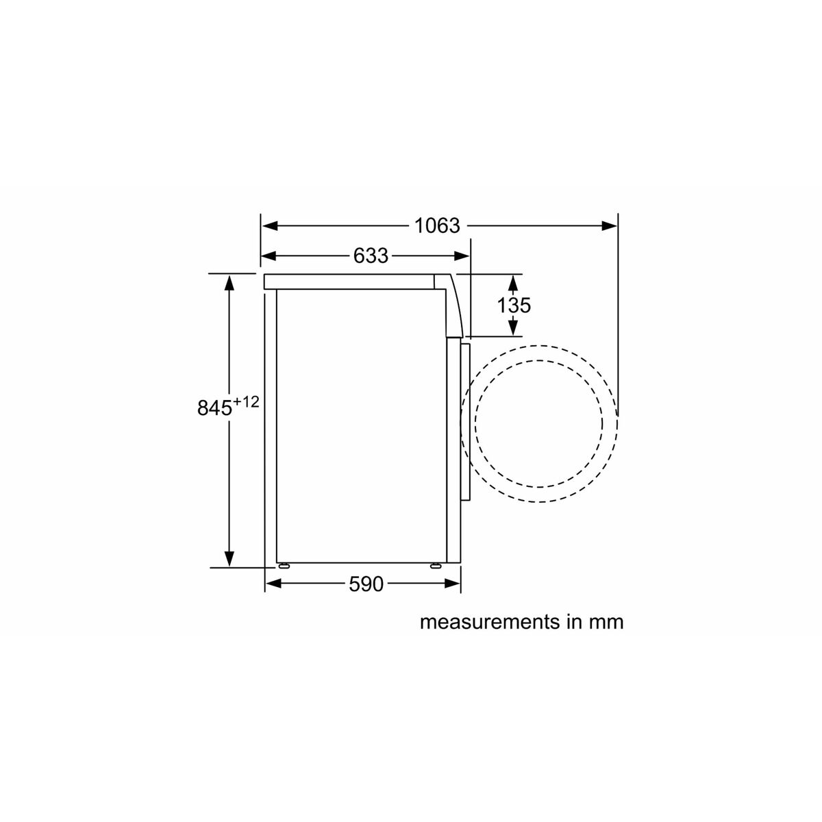 Waschmaschine Siemens AG WM14N29XEP 60 cm 1400 rpm 9 kg - AWK Flagship