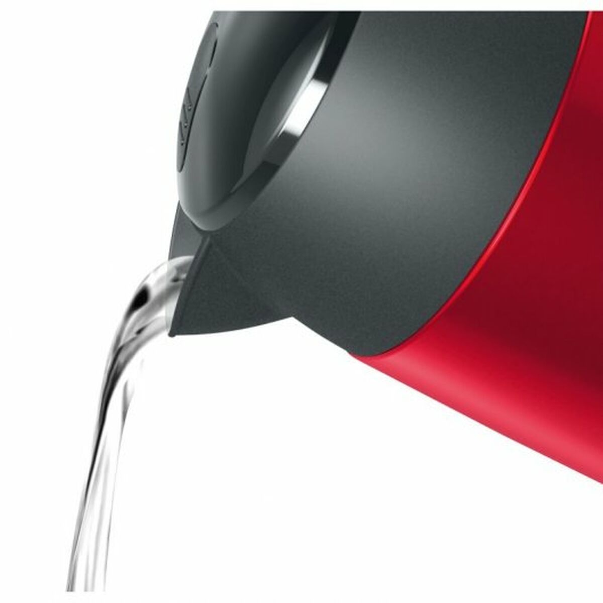 Kaufe Wasserkocher BOSCH TWK3P424 Rot Rot/Schwarz Edelstahl 2400 W 1,7 L bei AWK Flagship um € 72.00