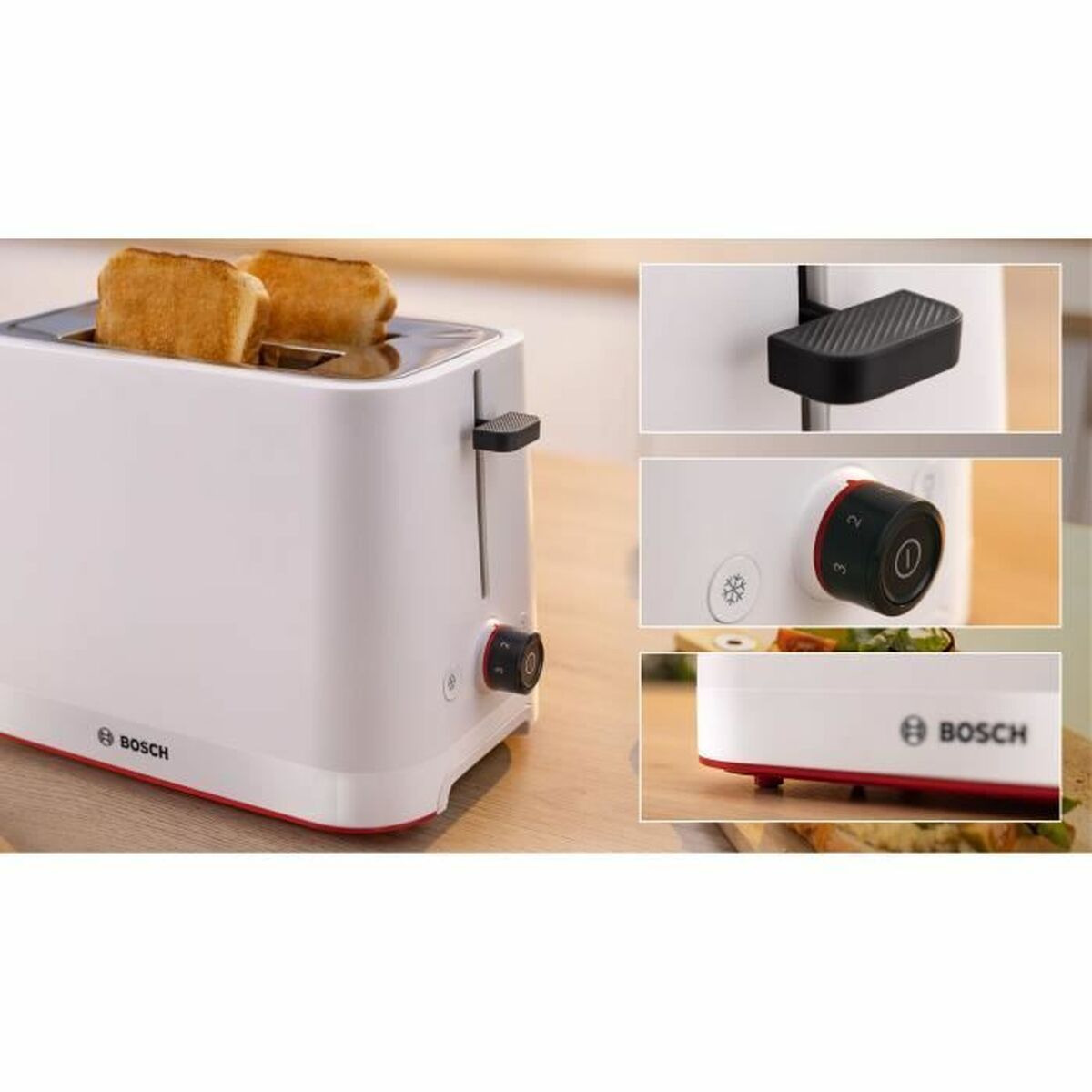 Toaster BOSCH TAT3M121 950 W - AWK Flagship