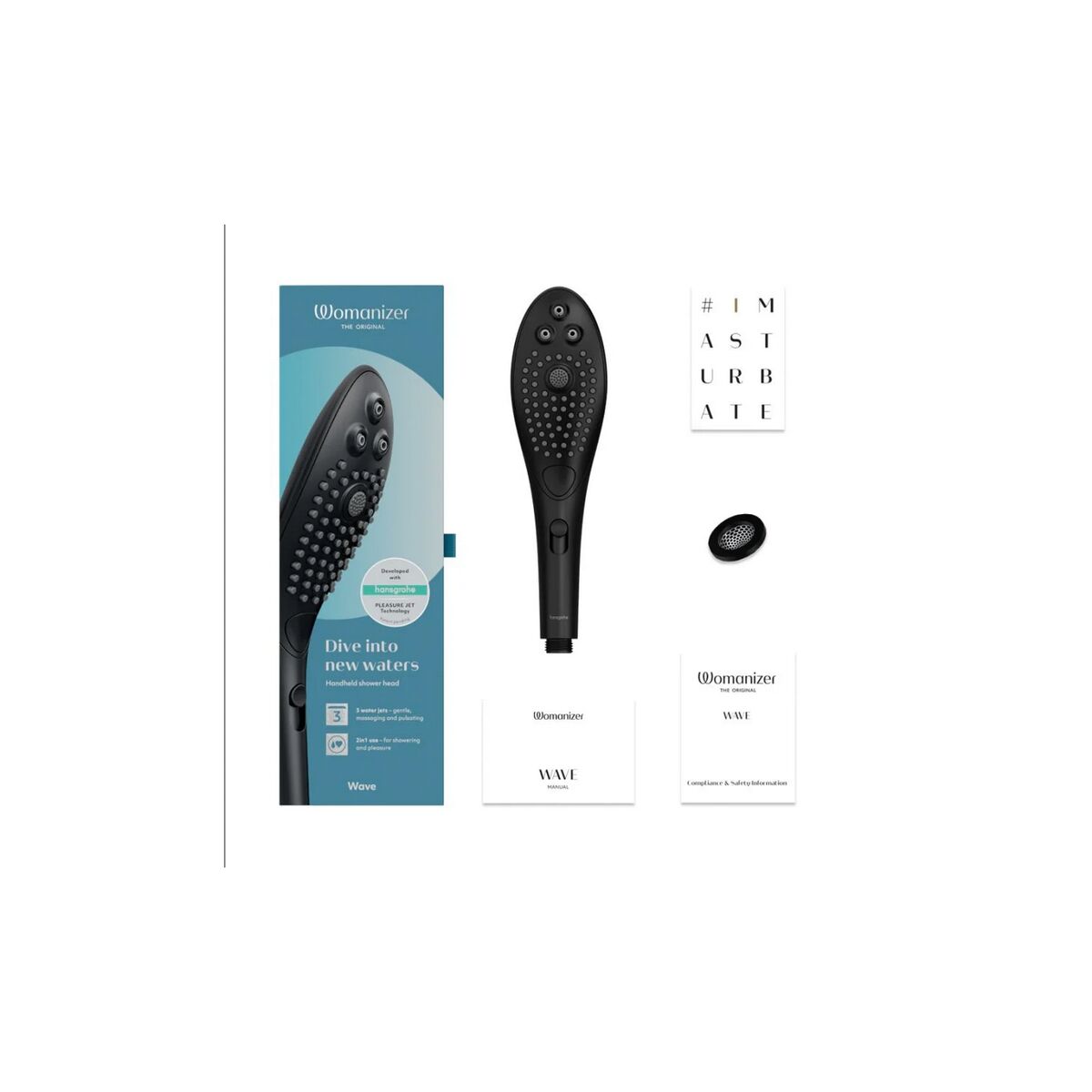 Vibrator Womanizer WOM176-BLACK Schwarz - AWK Flagship